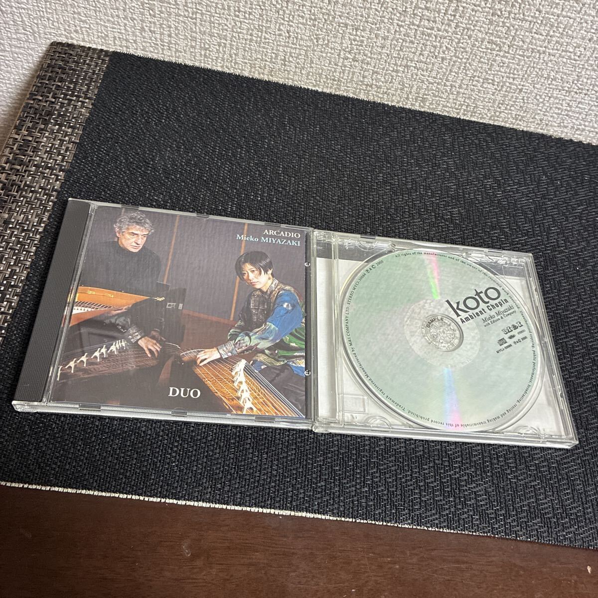 CD/2枚/ARCADIO Mieko MIYAZAKI みやざきみえこ DUO/琴/アンビエント・ショパン 拍卖