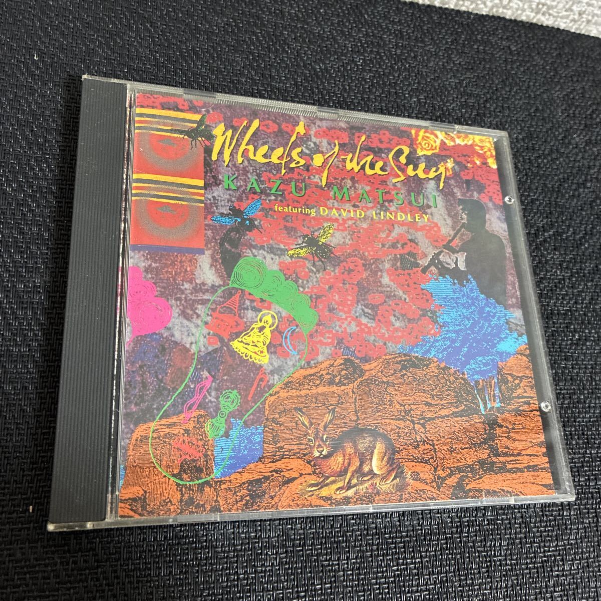 輸入盤/CD/Kazu Matsui Featuring David Lindley/Wheels Of The Sun/尺八/松居和/ホイールズ・オブ・ザ・サン拍卖