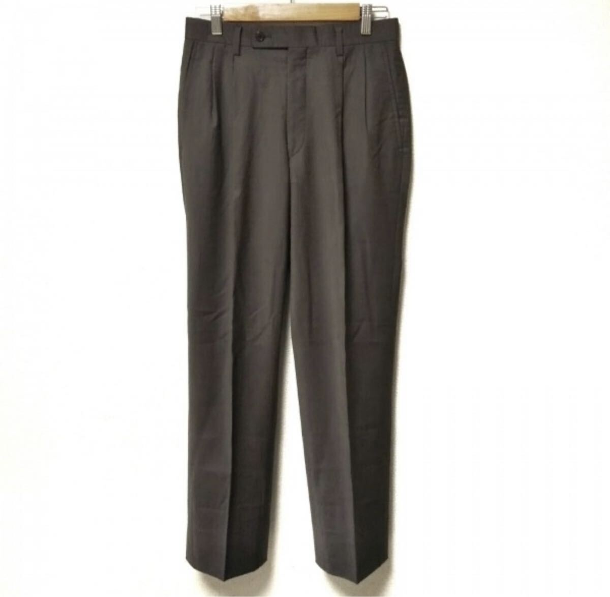 美品5万円●アクアスキュータム Aquascutum パンツ 79 メンズM相当拍卖