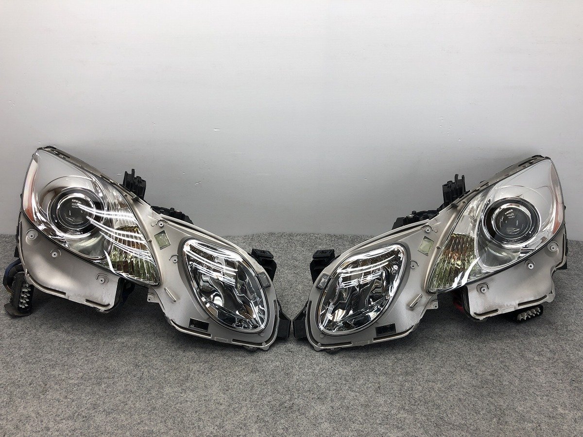 レンズ超美品 レクサス GS 19 190系 GRS191 GRS196 GWS191 URS190 GS450h UZS190 純正 ヘッドライト キセノン HID 左右 刻印45 T1309拍卖