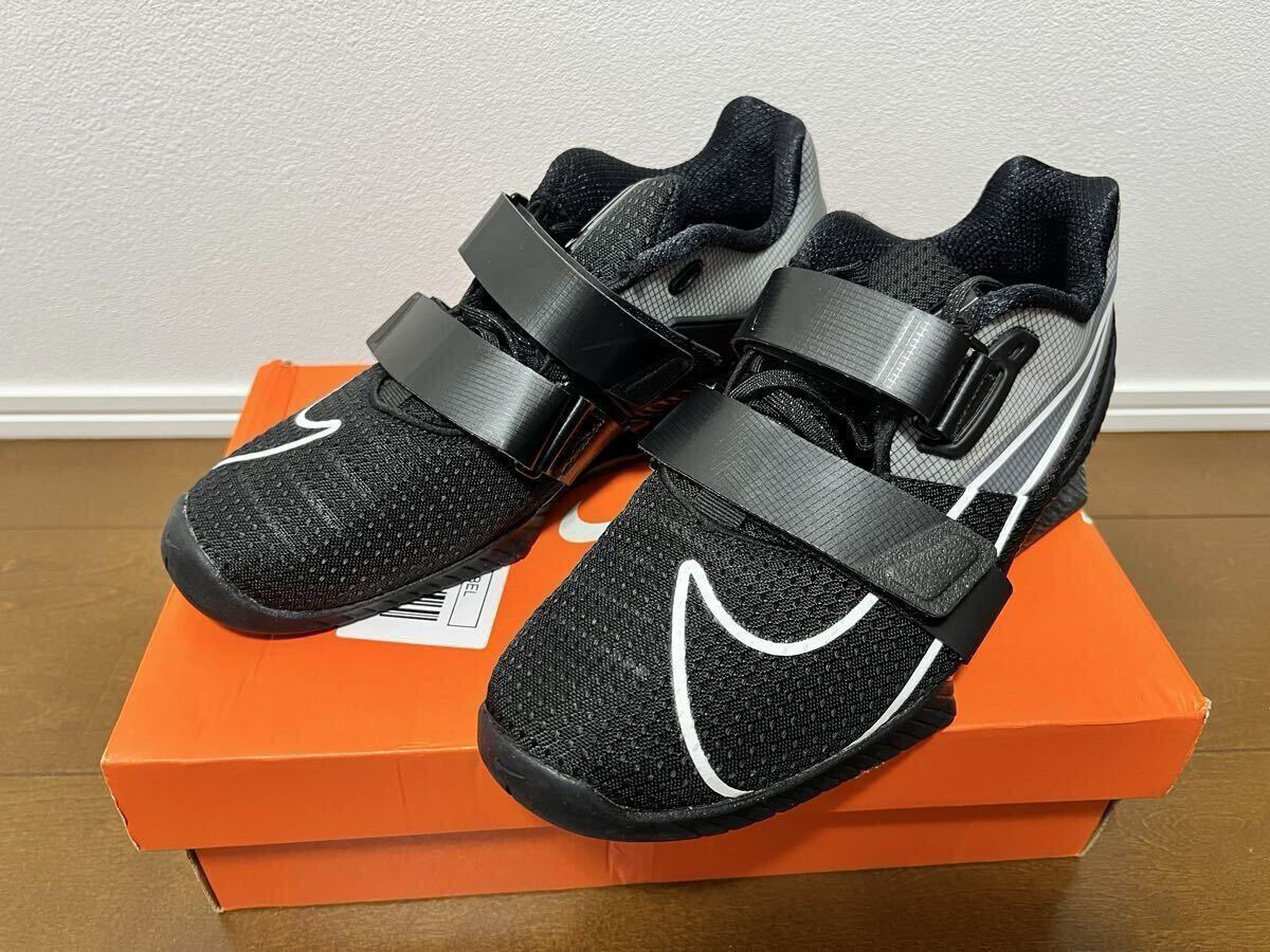 ナイキ NIKE ロマレオス4 romaleos4 26.5cm ウェイトリフティングシューズ パワーリフティング拍卖