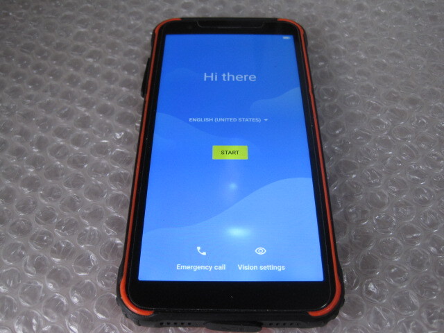 タフネススマホ Blackview BV4900 RAM 3GB ROM 32GB 動作品 ジャンク扱い拍卖