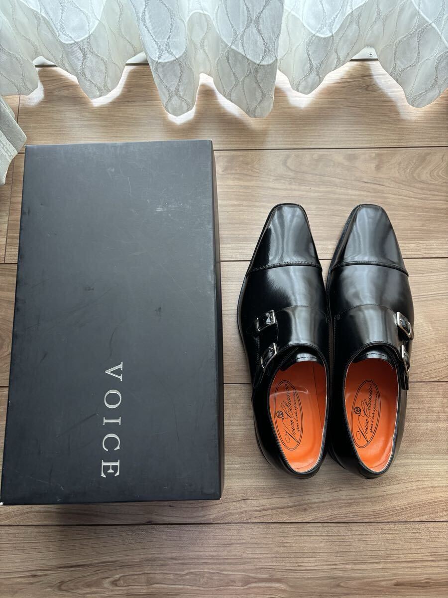 VOICE ビジネスシューズ 黒 7.5 26.5㎝拍卖