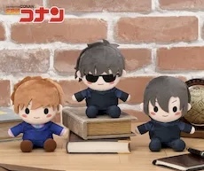 名探偵コナンぬいぐるみ~ゆるこれ~Vol.3 全3種セット 白馬探 萩原研二 松田陣平  未使用品拍卖