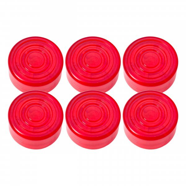 G121 エフェクタースイッチハットキャップ6個 レッド拍卖