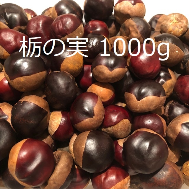 栃の実 1000g.拍卖
