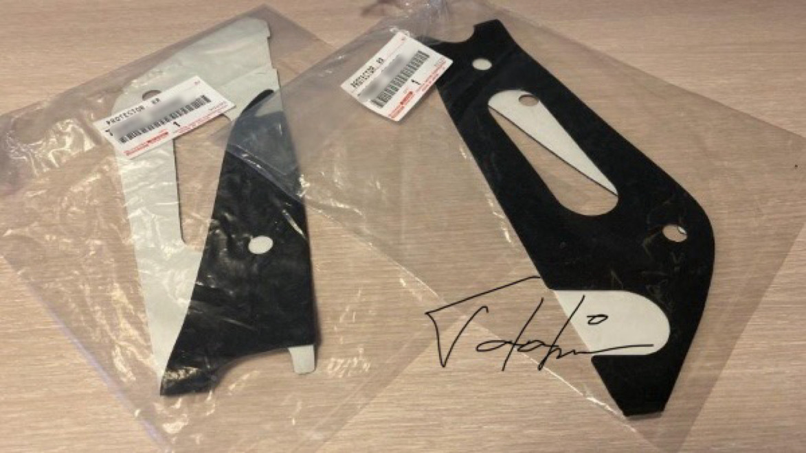 《残少》セリカ CELICA ST205 GT-FOUR GT4 WRC仕様 リヤスポイラー サイドプロテクター 左右セット 「下駄 下側のプロテクター」 リア拍卖