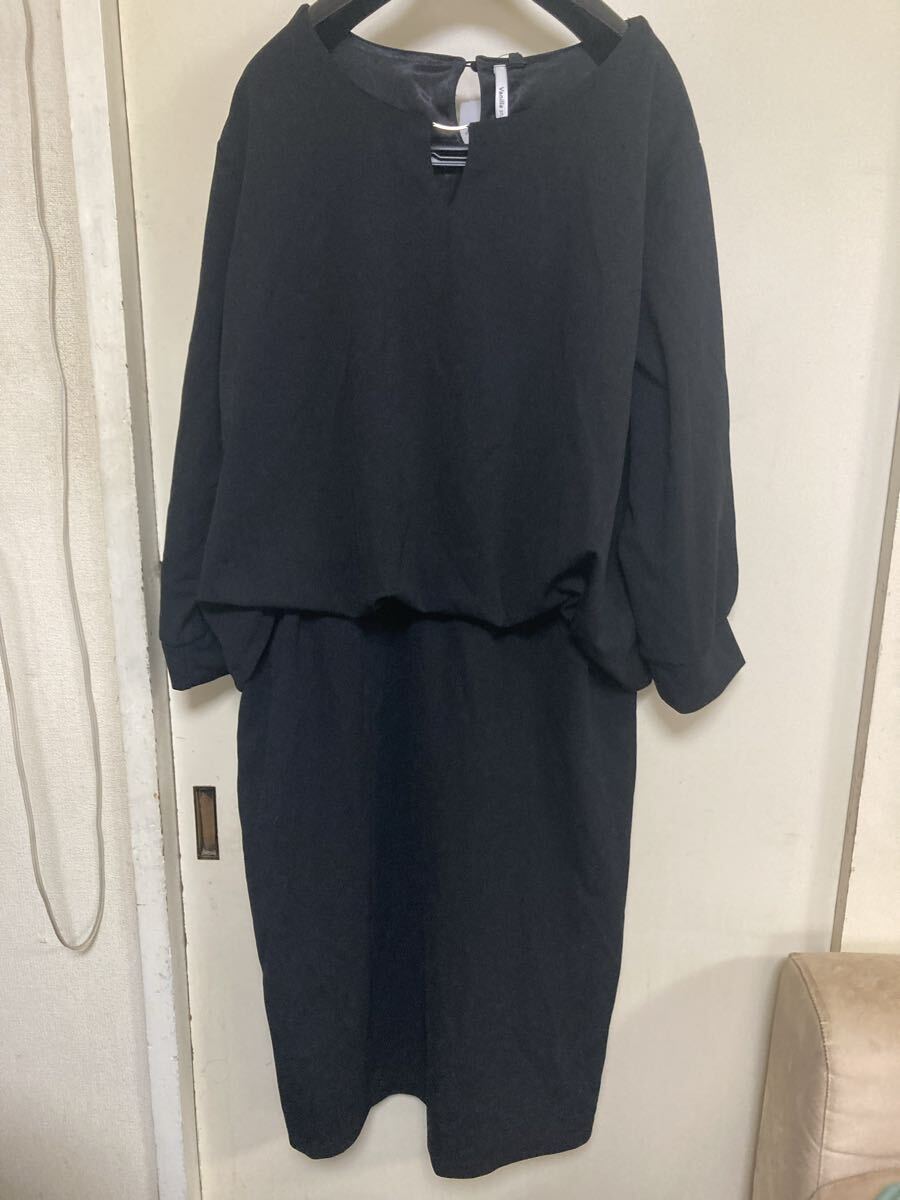 ★☆フォーマルブラックロングドレス ワンピース 礼服 4L未使用タグ付き☆★拍卖