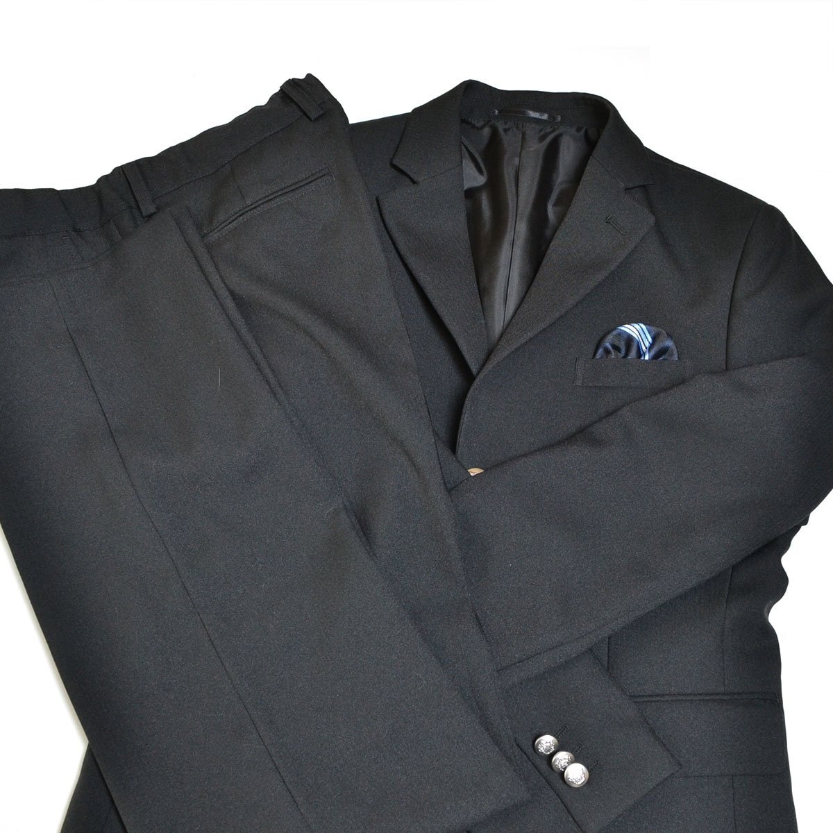 ▲563584 WONDER FACTORY 上下セットアップ ◇シングルスーツ スラックスパンツ サイズ160cm テーラードジャケット キッズ 子ども拍卖