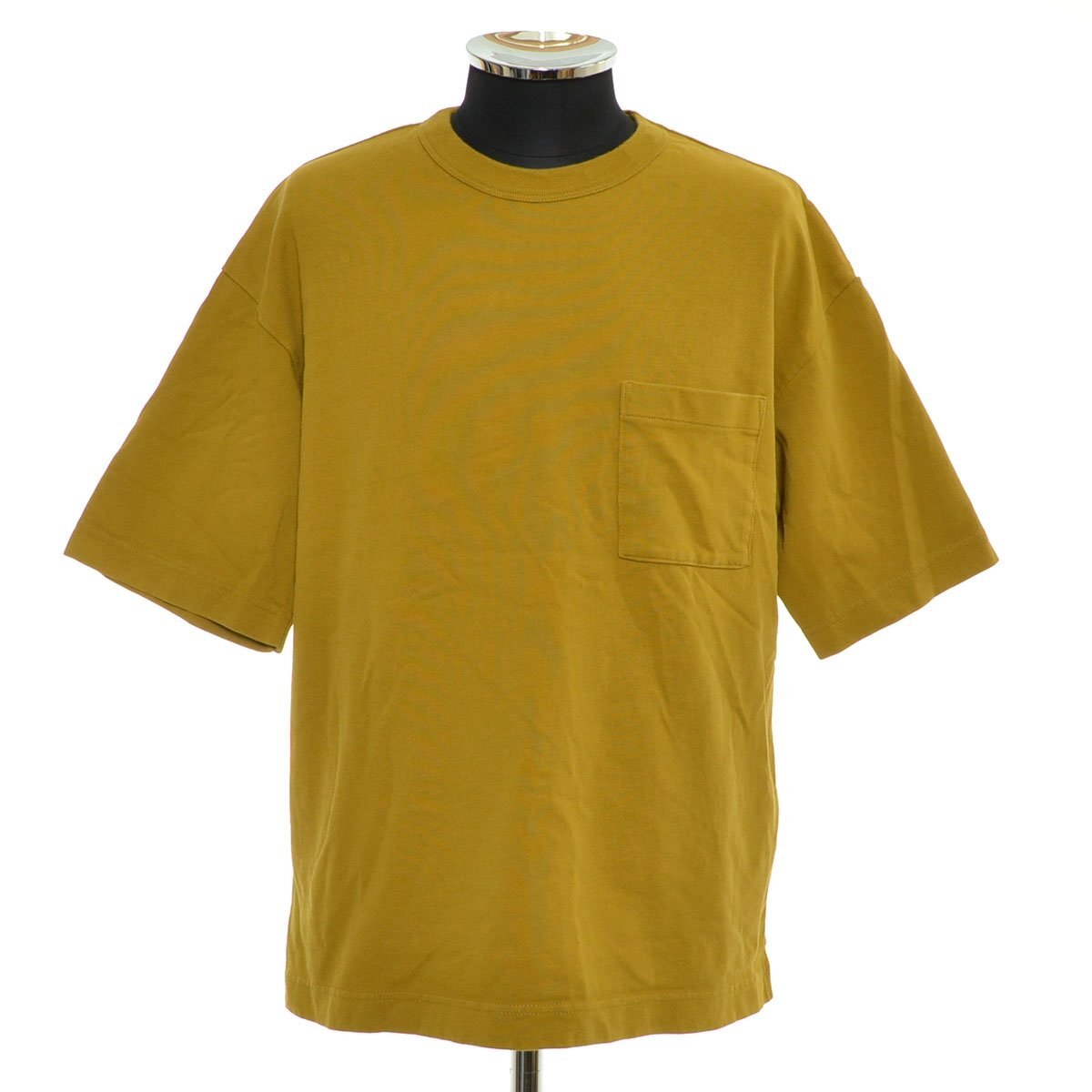 ◆565468 TIGORA ティゴラ IGNIO イグニオ ◇Tシャツ 半袖 サイズL メンズ マスタードイエロー拍卖