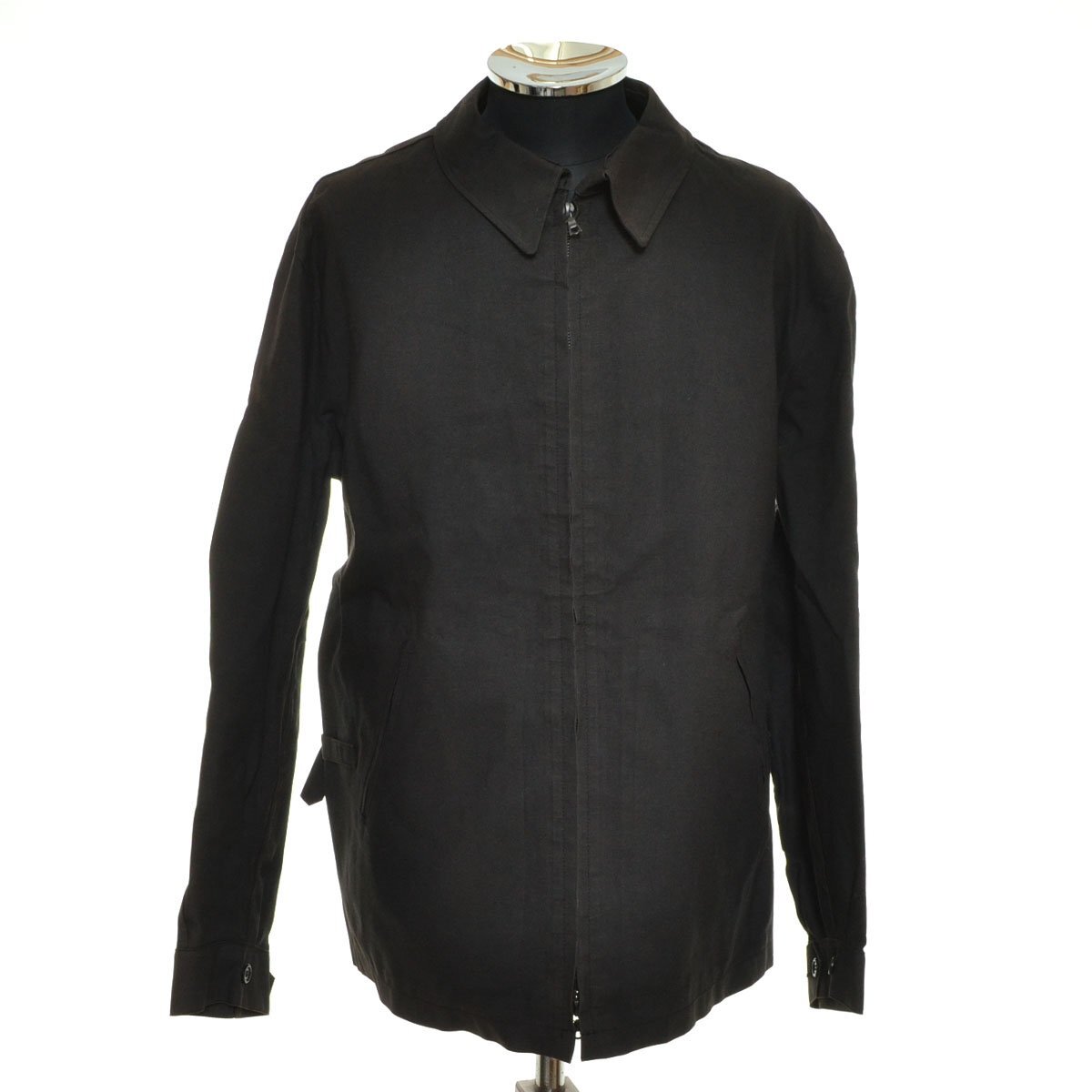 ◆564448 A.P.C. アーペーセー APC ◇ジャケット コーティングジャケット サイズ1 メンズ スコットランド製 ブラック拍卖