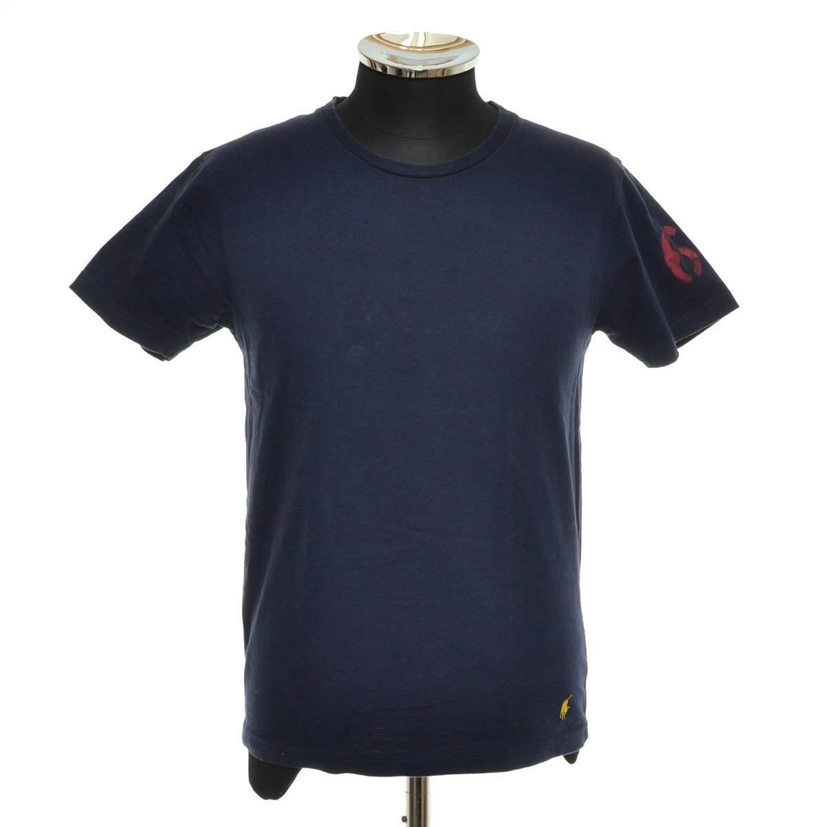 ◆566079 RALPH LAUREN ラルフローレン ◇Tシャツ 半袖 サイズM メンズ ネイビー拍卖