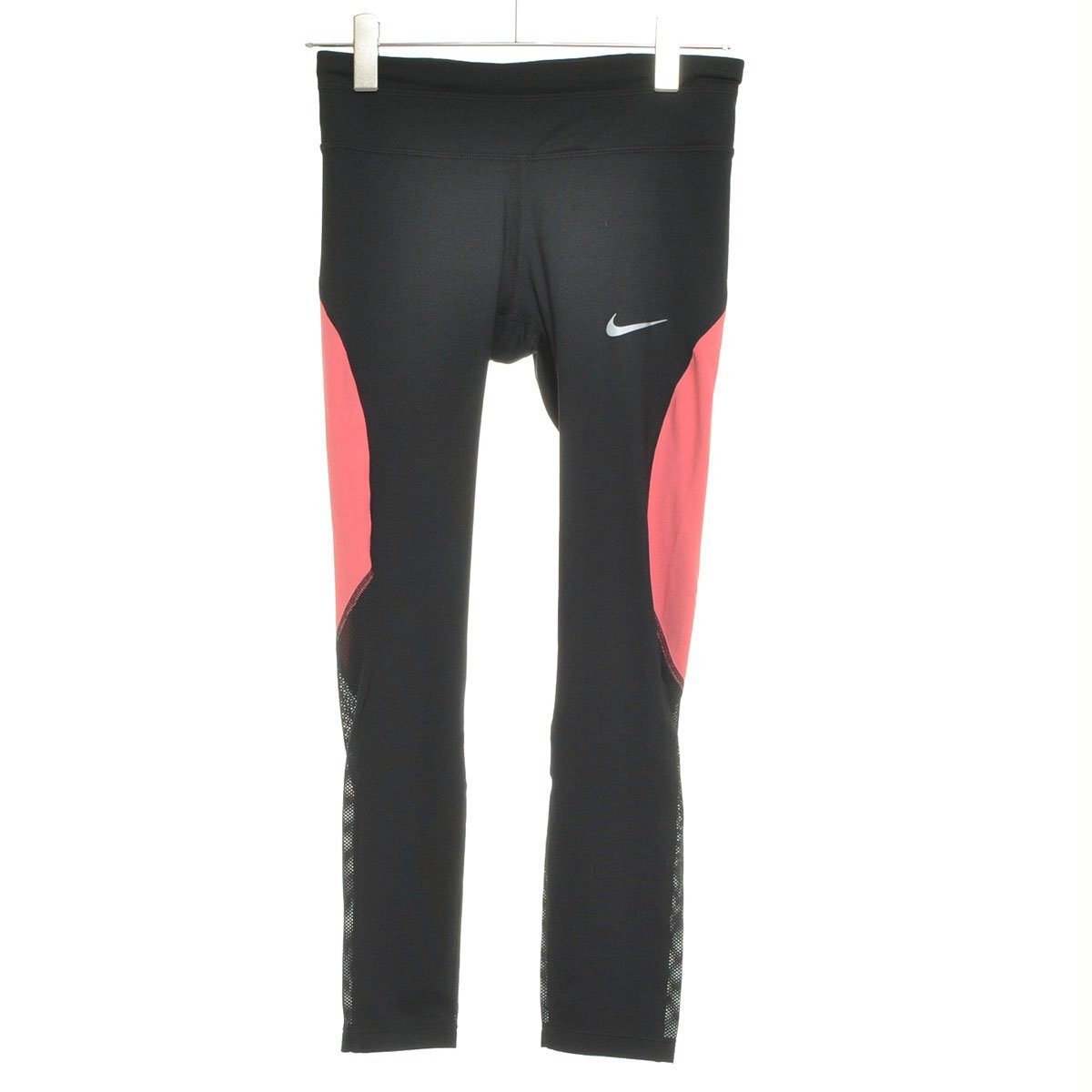 ◇561919 NIKE ナイキ ◇トレーニングパンツ 890467-011 サイズM ジョギング フィットネス ヨガなど レディース ブラック ピンク拍卖