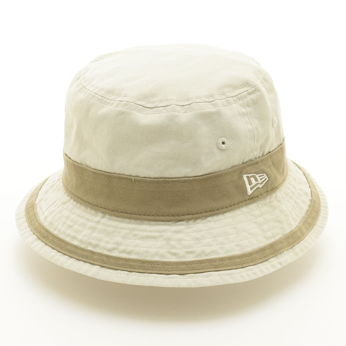 ●566548 NEW ERA ニューエラ ●バケットハット バケハ 帽子 サイズM/L メンズ ベージュ拍卖
