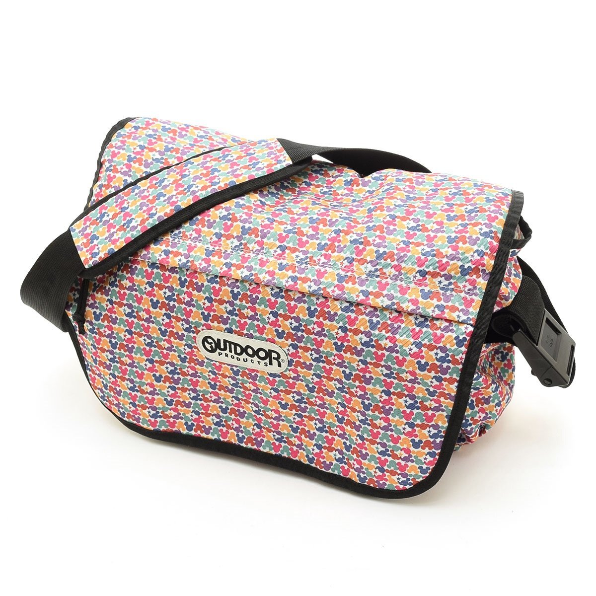 ◇566901 OUTDOOR PRODUCTS アウトドア プロダクツ メッセンジャーバッグ ショルダーバッグ ディズニー ミッキーマウス キャンバス マルチ拍卖