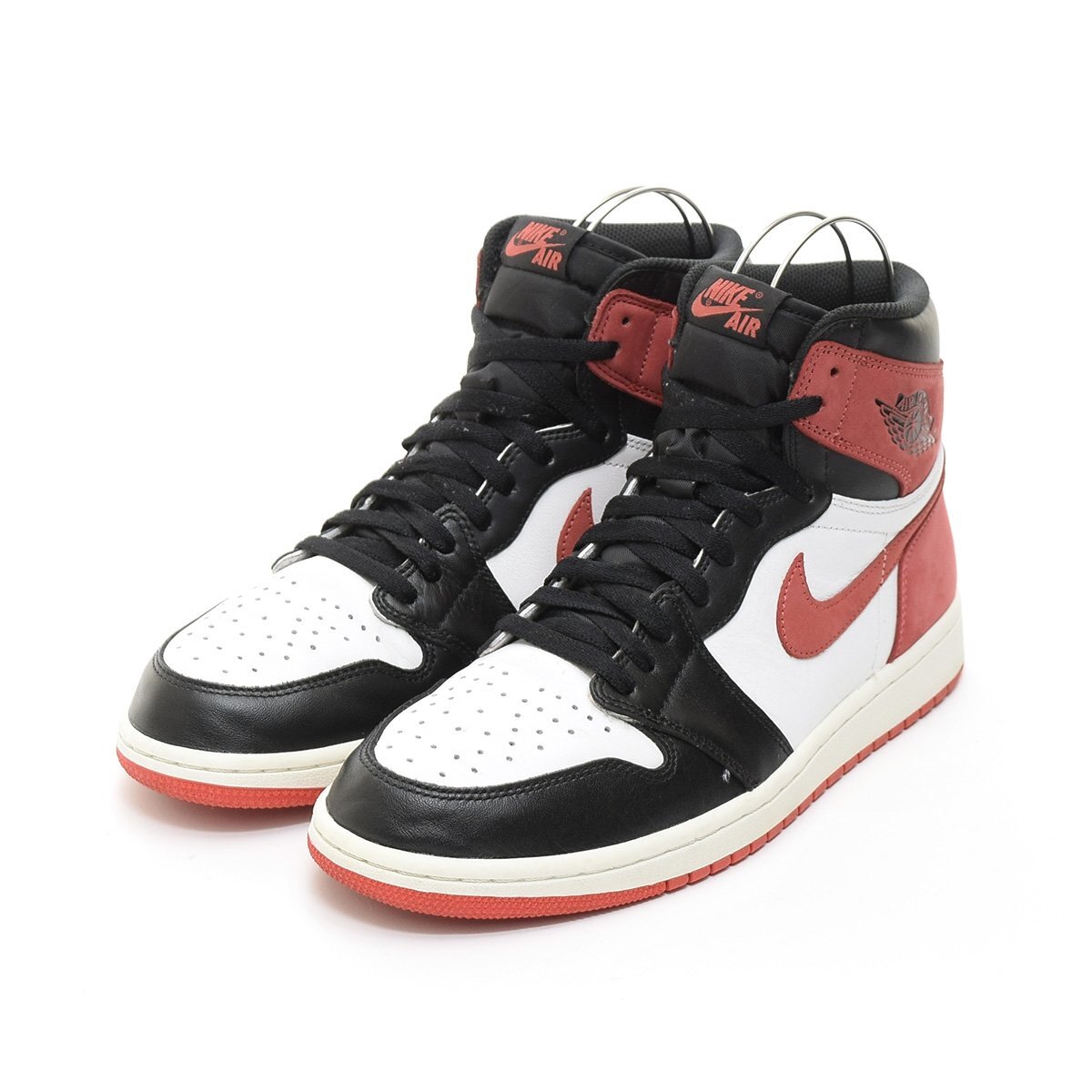 ◆480503 NIKE ナイキ スニーカー ◆AIR JORDAN 1 HIGH 6Rings エアジョーダン1 555088-112 サイズ28.5cm メンズ トラックレッド拍卖