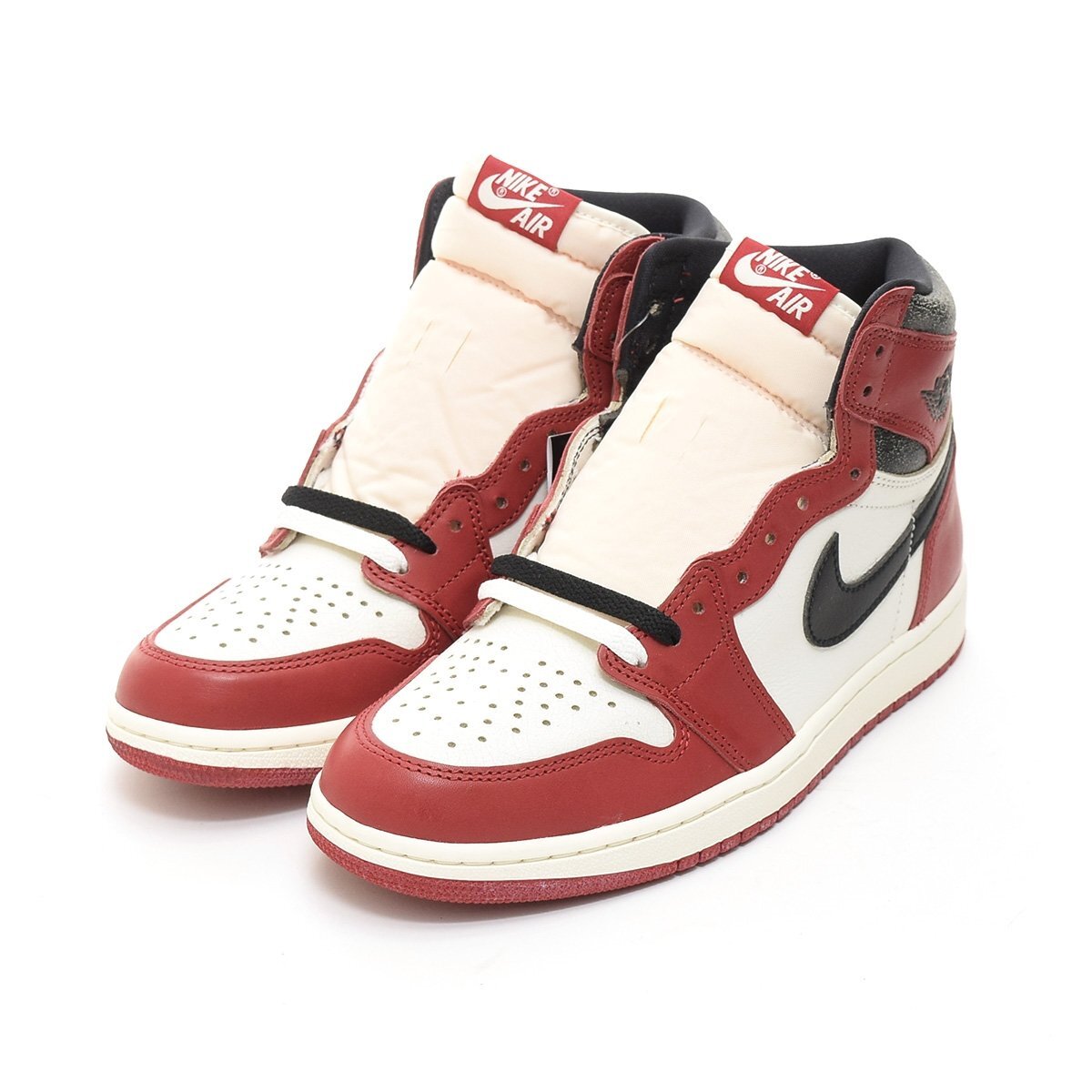 ◆485719 未使用品 NIKE ナイキ ◆AIR JORDAN 1 HIGH OG Chicago Lost & Found エアジョーダン DZ5485-612 サイズ26.5cm メンズ シカゴ拍卖