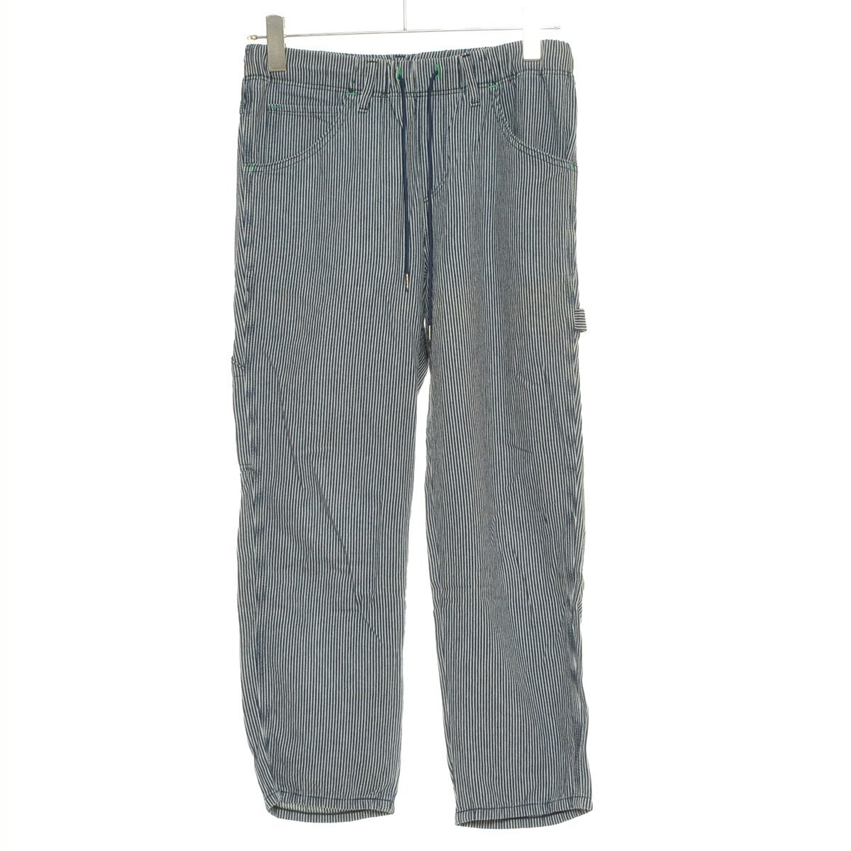 ◆566069 EDWIN エドウィン ◇ペインターパンツ イージーパンツ GE03PC サイズS パイナップル繊維 メンズ ネイビー ストライプ拍卖