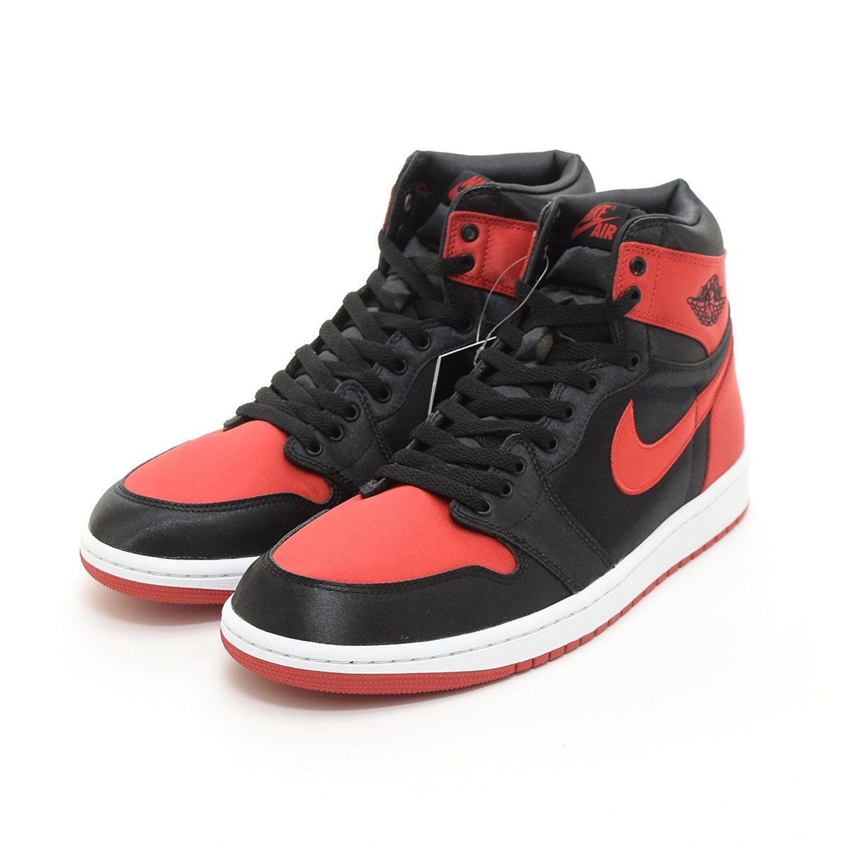 ◆504435 未使用品 NIKE ナイキ スニーカー ◆AIR JORDAN 1 HIGH OG Satin Red エアジョーダン FD4810-061 サイズUS12/29.0cm メンズ拍卖