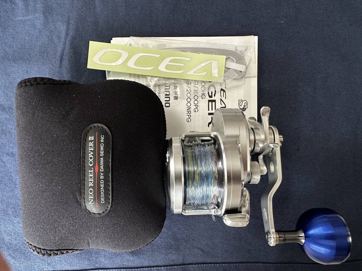 SHIMANO シマノ 17 OCEA JIGGER 2000NRHG ベイトリール 右ハンドル 未使用品拍卖