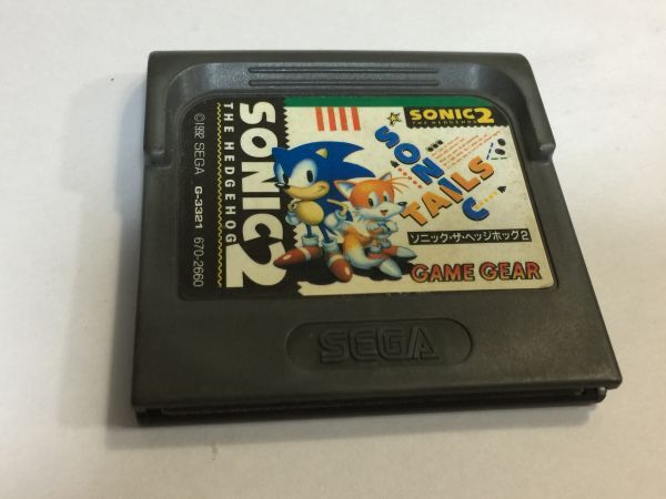 ゲームギア GAME GEAR SONIC2 ソニック2 2F88AA拍卖