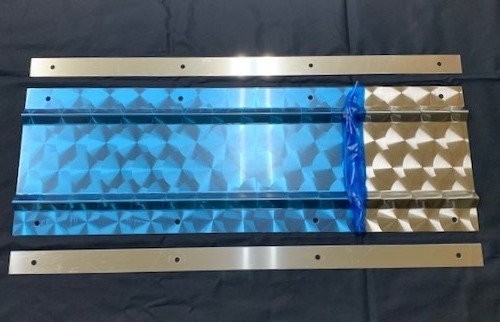 泥よけ ステンレスウロコ板 200mm×600mm 2枚セット拍卖
