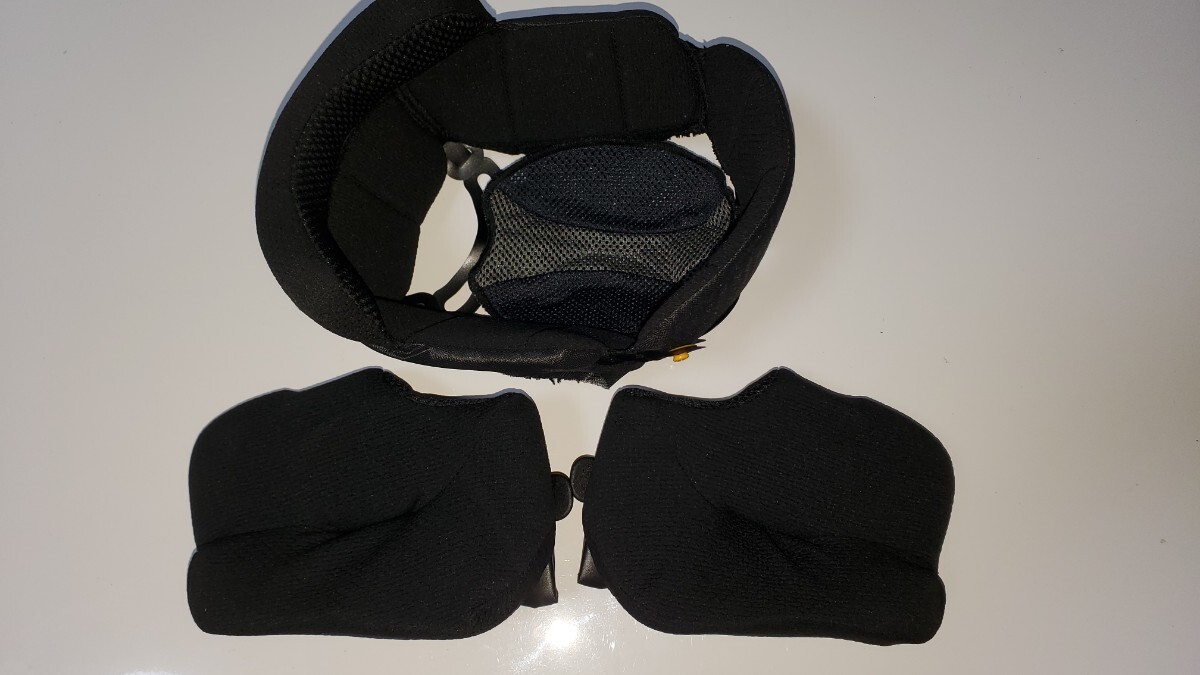 ☆ Arai ラパイドネオ システム内装 Mサイズ チークパッド20mm 未使用拍卖