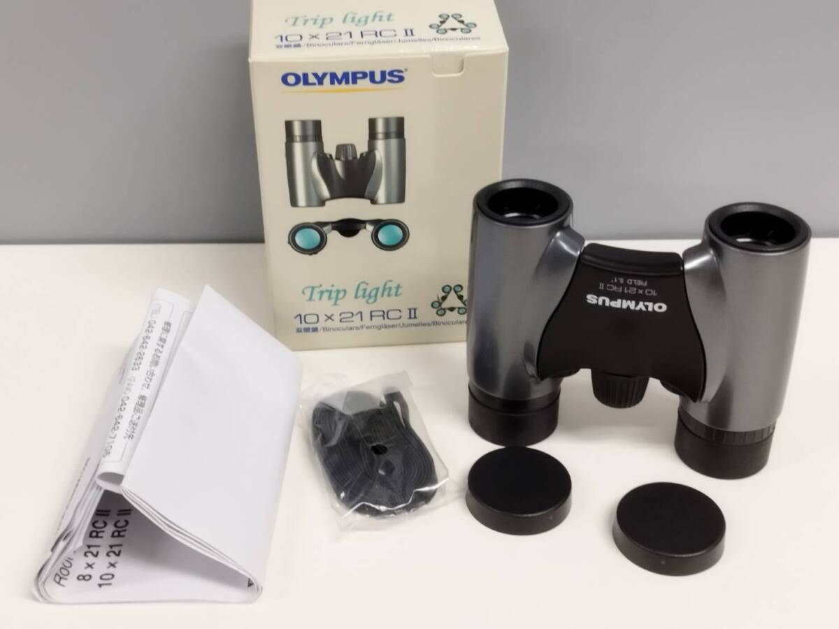 【美品】OLYMPUS Trip light 10×21 RC Ⅱ/双眼鏡拍卖