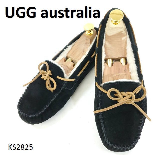 アグオーストラリア スエード モカシン リボン ムートン ボア 22cm拍卖