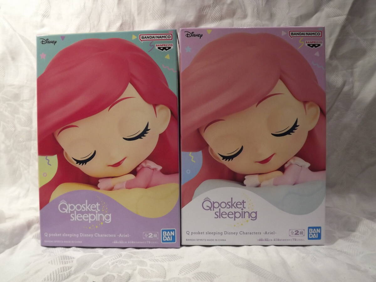 Qposket sleeping アリエル ディズニー 2個拍卖