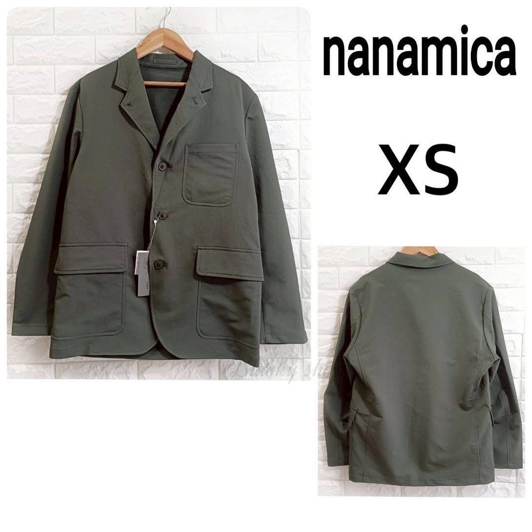 nanamica ナナミカ ALPHADRY Club Jacket アルファドライ クラブ ジャケット 未使用 タグ付き オリーブ XS テーラード 薄手 ストレッチ拍卖