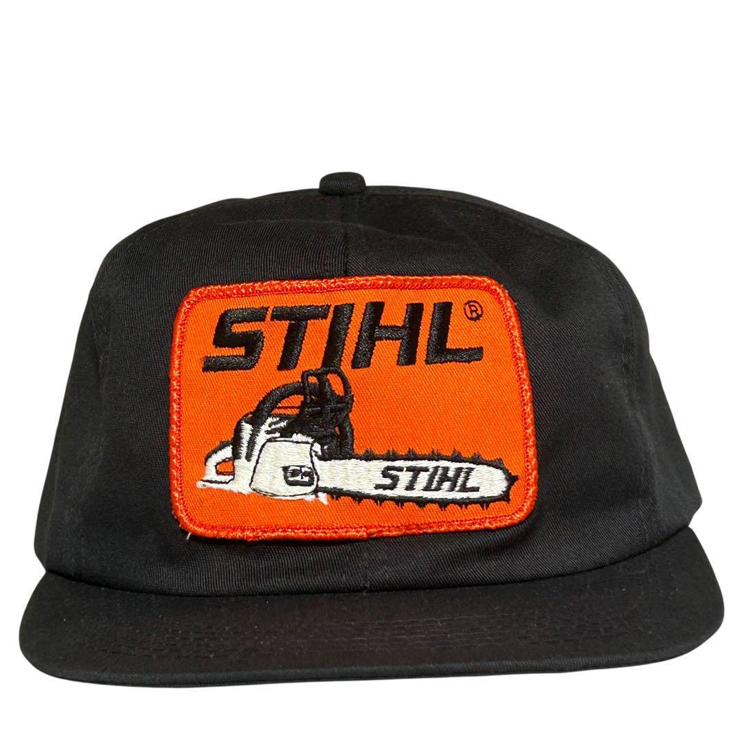 【80s】USA製 STIHL(スチール)チェーンソー 企業 トラッカーキャップ拍卖