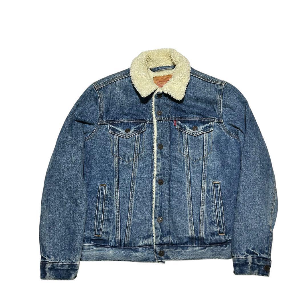 リーバイス ボア デニムジャケット シェルパ・トラッカージャケット拍卖
