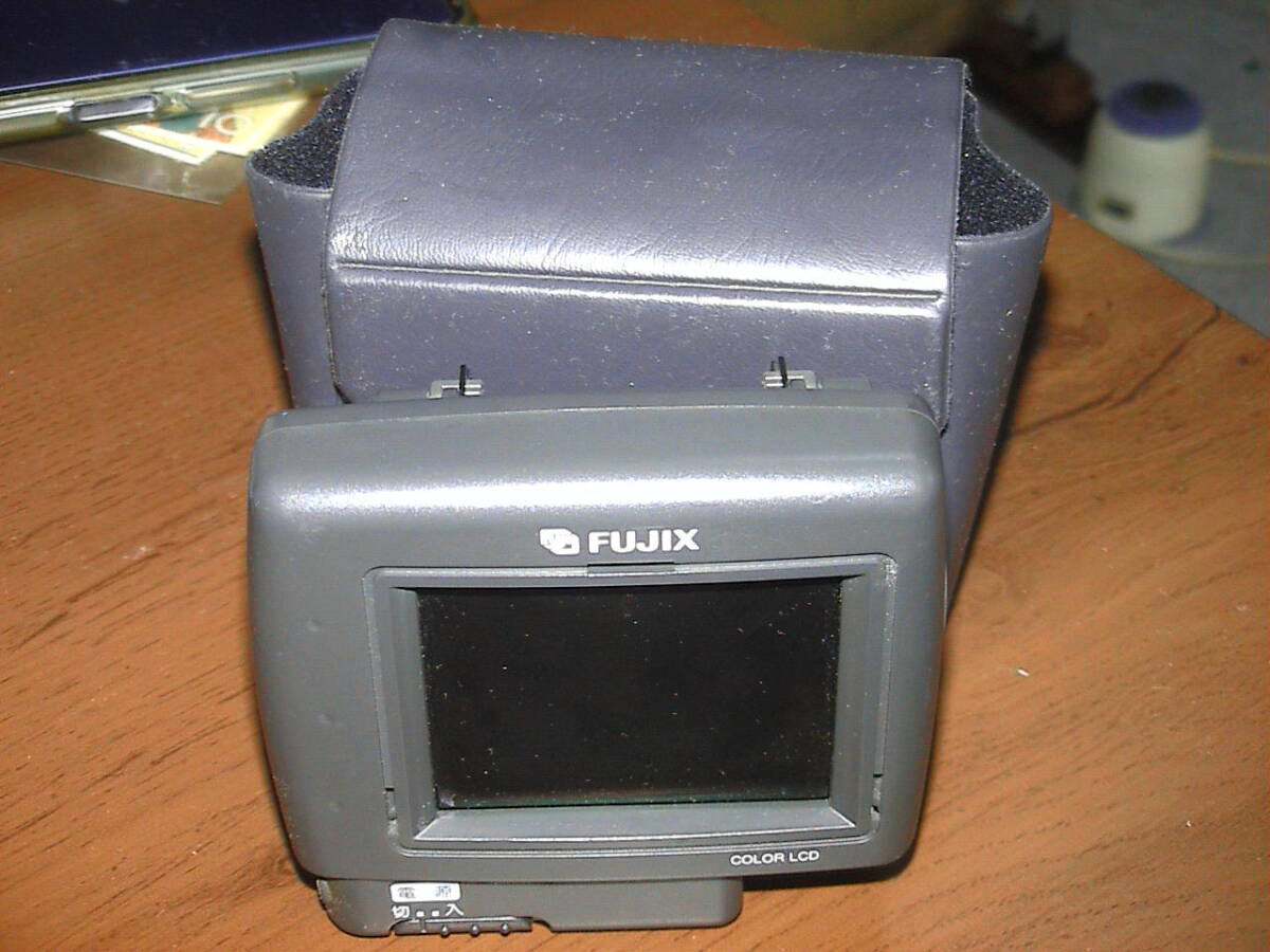8ミリビデオカメラ用 液晶モニター FUJIX COLOR LCD拍卖
