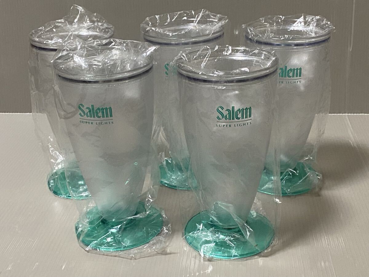 salem ノベルティー 非売品 セーラムオリジナル タンブラー 5個セット 保冷タンブラー 二重構造拍卖