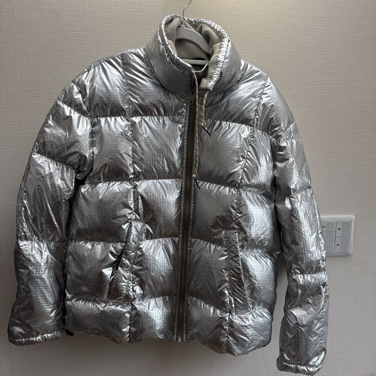 ディーゼル 中綿ジャケット シルバー s拍卖
