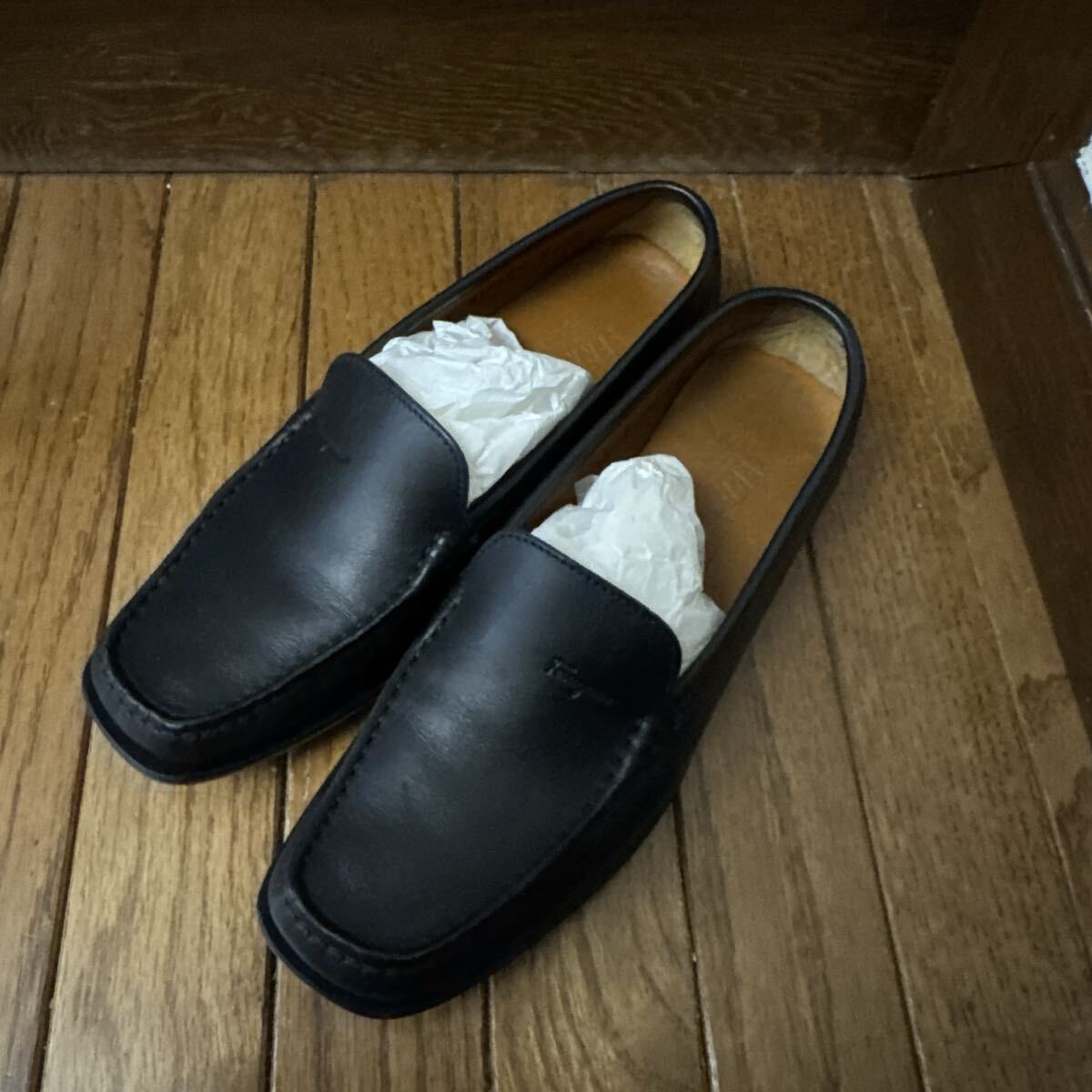 フェラガモ ローファー ブラック モカシン拍卖