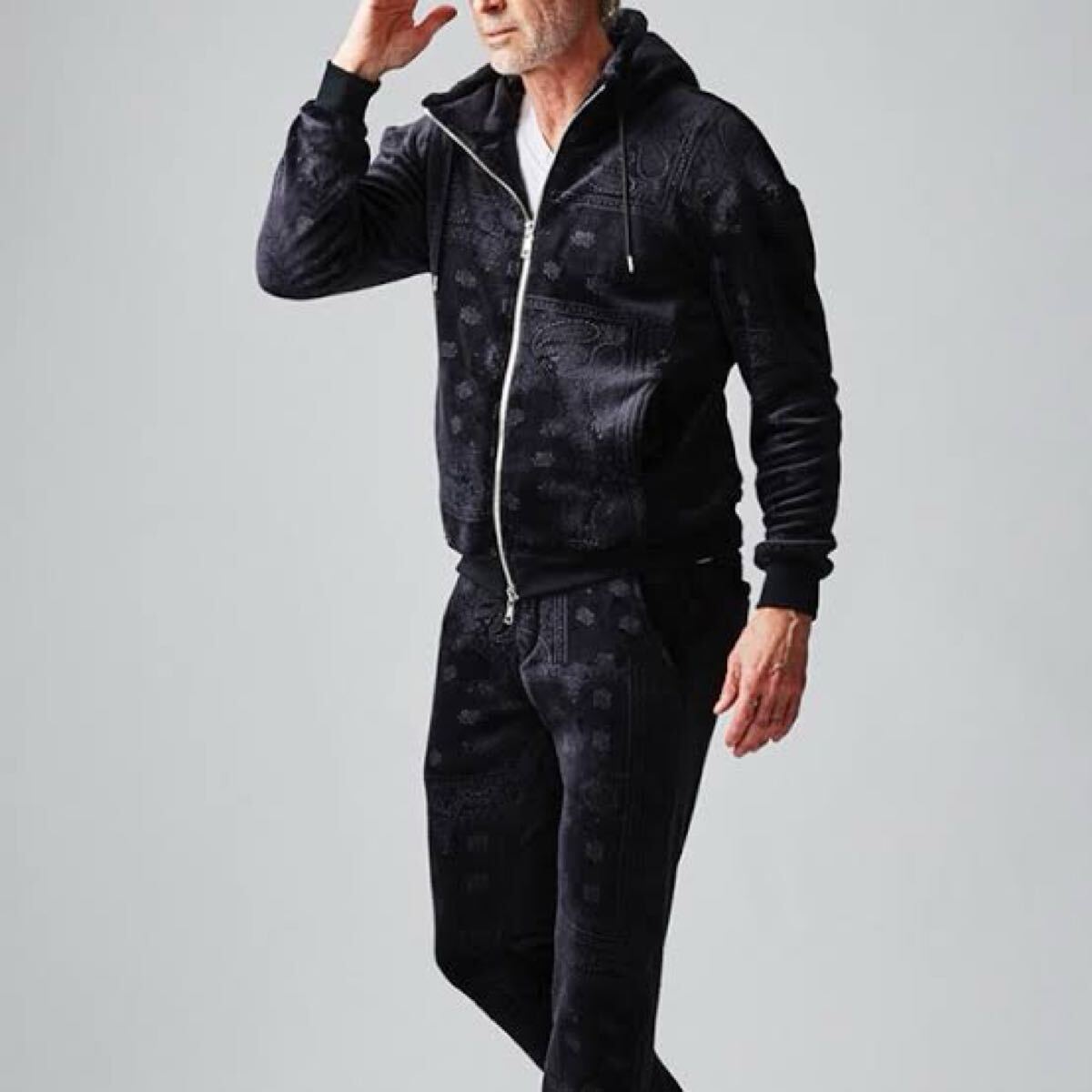 akm セットアップ パーカー スウェット ボア拍卖