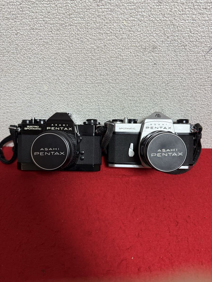 JP3209*カメラ フィルムカメラ ASAHI PENTAX SPOTMATIC ELECTRO SPOTMATIC2点おまとめ 現状品*拍卖