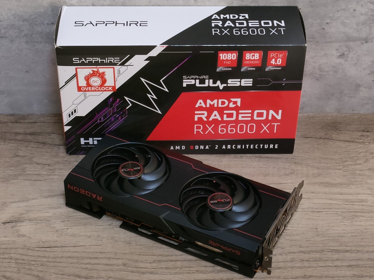 AMD SAPPHIRE Radeon RX6600XT 8GB PULSE GAMING OC 【グラフィックボード】拍卖