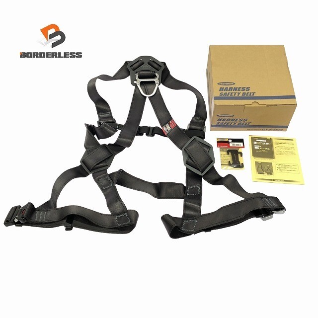 ☆未使用品☆TSUYORON ツヨロン 黒影ハーネス フルハーネス型 Mサイズ TH-504-OT-DG-M-BX 墜落制止用器具 藤井電工117229拍卖