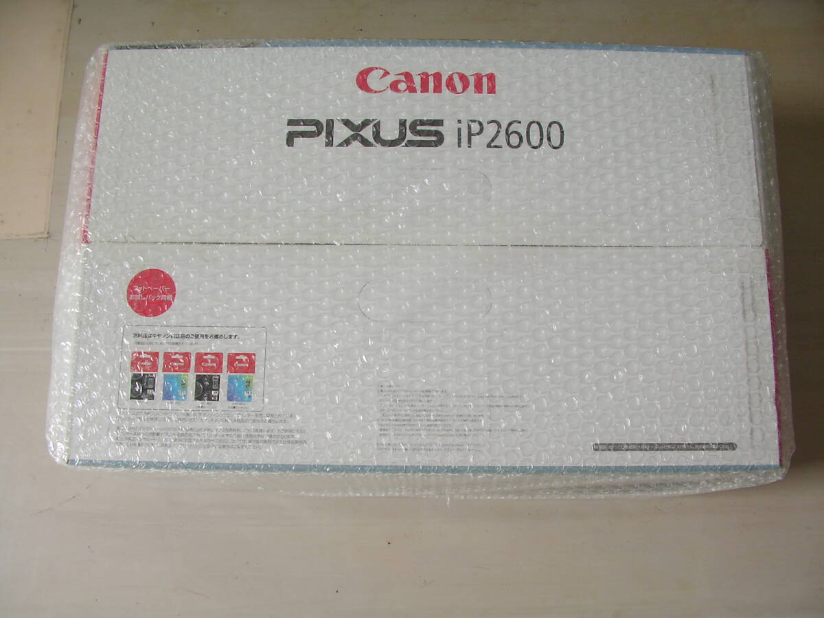 新品 未開封 canon Pixus ip 2600 キャノン ピクサス インクジェットプリンター A4 拍卖