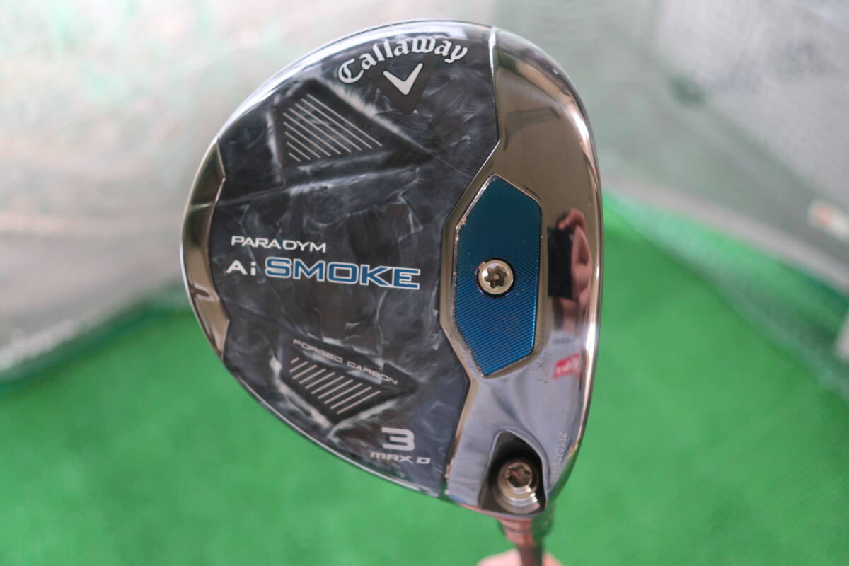 ★中古 キャロウェイ PARADYM Ai SMOKE MAX D 3W 15° パラダイム スモーク マックス 三菱 TENSEI AV SERIES 65 BLUE フレックスS★拍卖