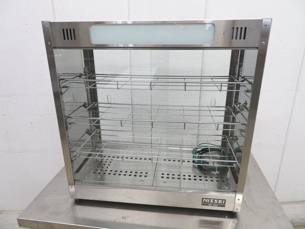 H1290◆アンナカ・ニチワ 2024年◆ホットショーケース NH-603 100V 600×300×615【1か月保証付】 栃木 宇都宮 中古 業務用 厨房機器拍卖