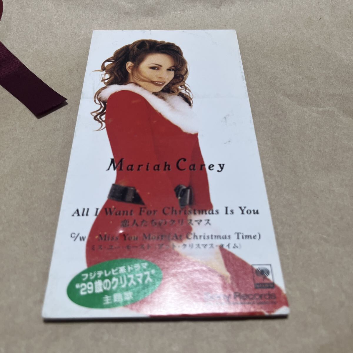 マライア・キャリー 恋人たちのクリスマス フジテレビ系ドラマ 29歳のクリスマス ミス・ユー・モスト・アット・クリスマス・タイム 拍卖