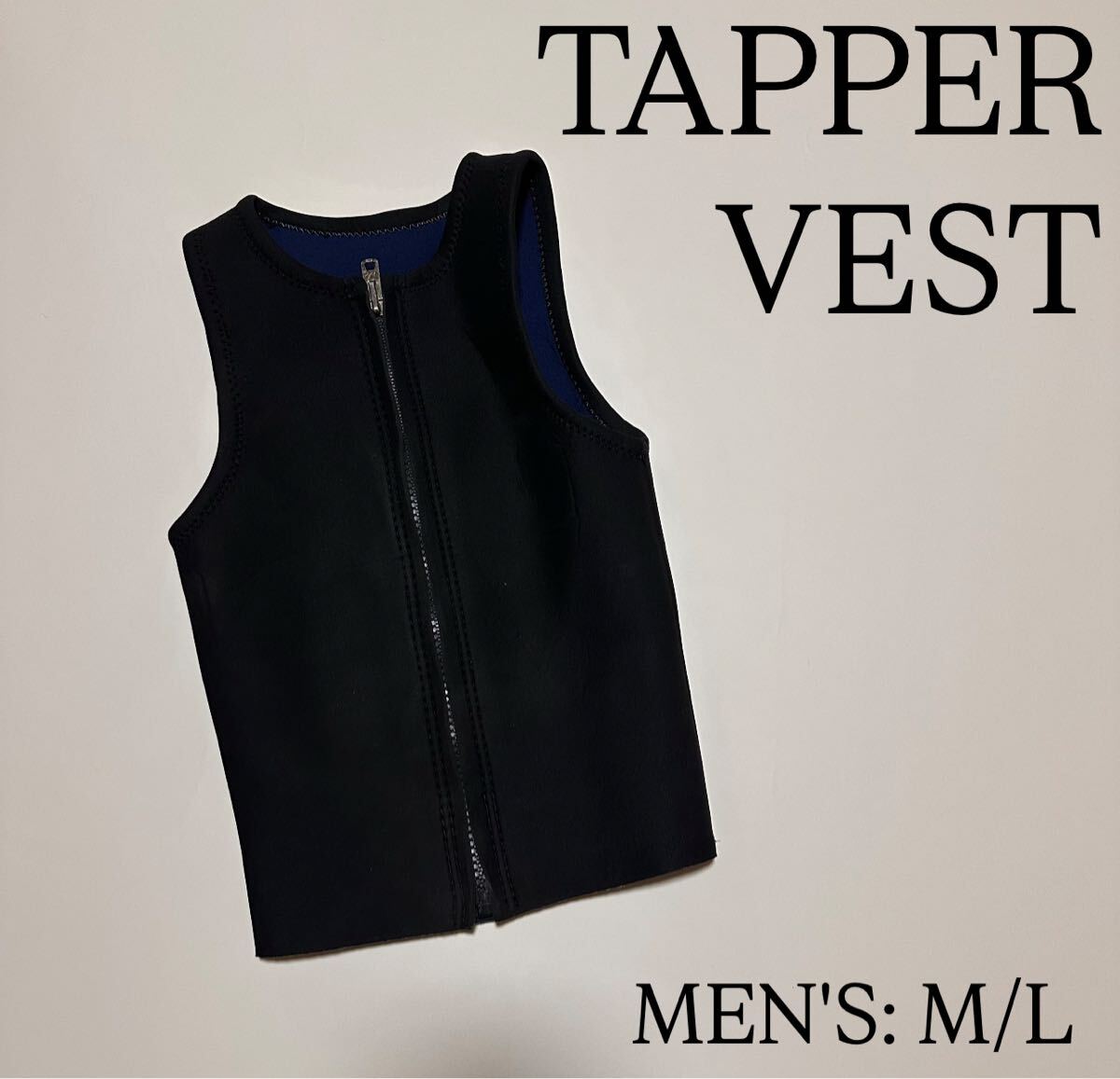 ウエットスーツ ベスト ショートジョン タッパー メンズ 3mm M〜L拍卖