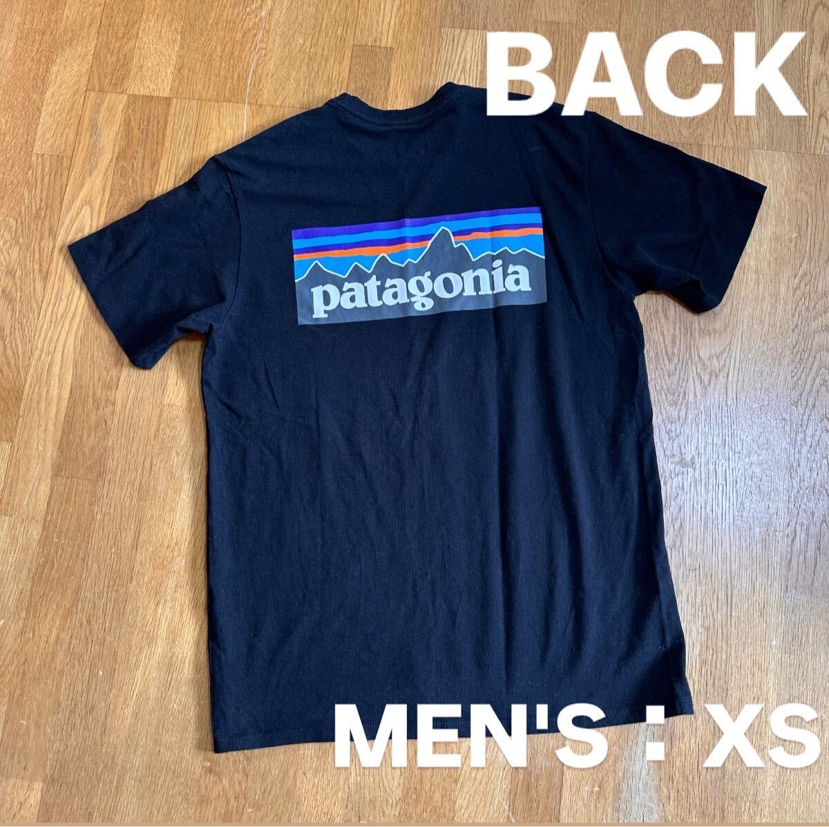 【パタゴニア】メンズ 半袖 バックプリント ユニセックス Tシャツ XS拍卖