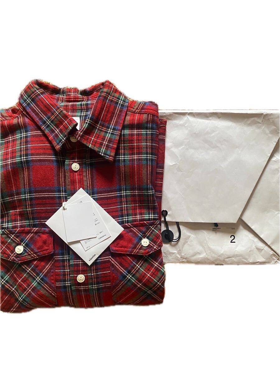 VISVIM LUMBER ELK CHECK L/S ビズビム チェックシャツ ネルシャツ 拍卖