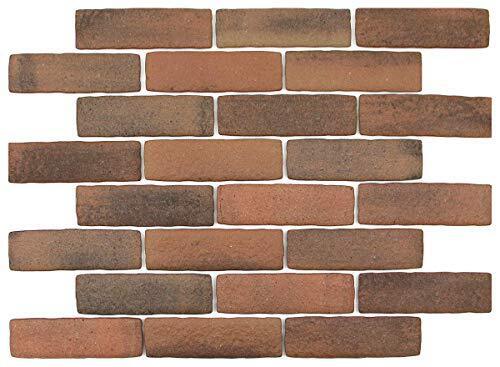 軽量レンガ かるかるブリック Lサイズ 115枚入 エコ梱包 軽量レンガのため施工が簡単 B-3ダークブラウン AF652拍卖