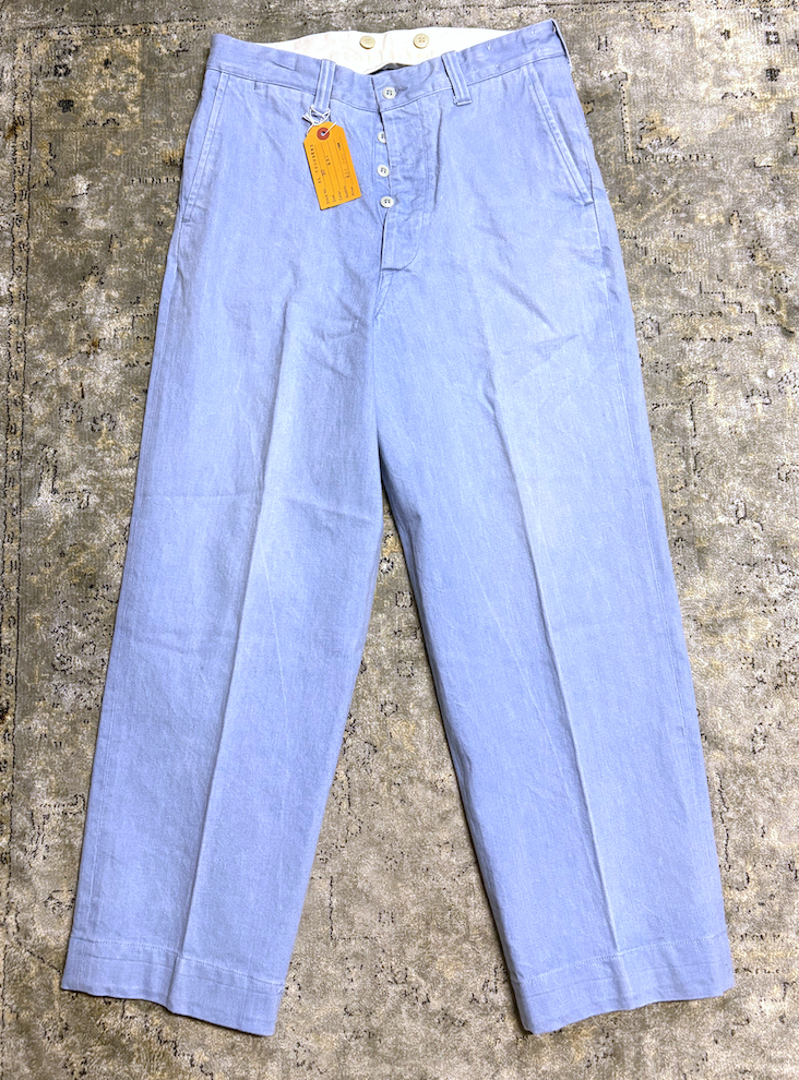 at last アットラスト butcher products ブッチャープロダクツ timeworn clothing / AL TROUSERS拍卖